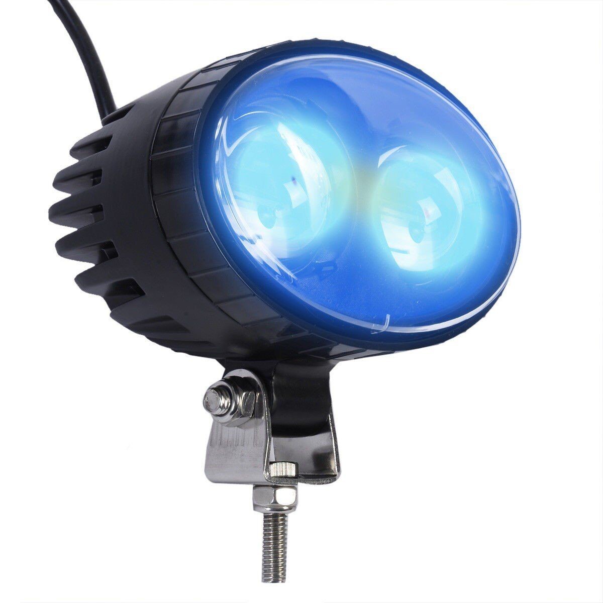 blue spot forklift light Product imagery of the Blue Spot Forklift Light from Transmon Engineering.