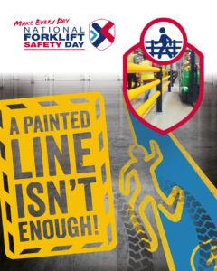 Painted line isn't enough campaign poster